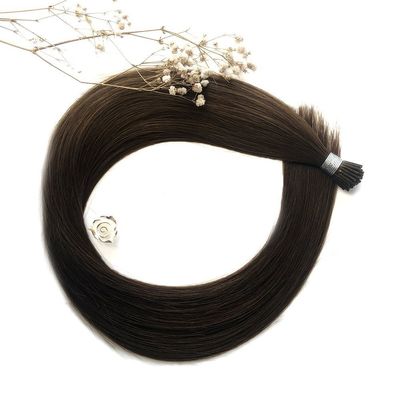 Remy Cheveux humains 12 pouces 30 pouces Noir kératine I pointe Extension de cheveux pour Itip-2405021