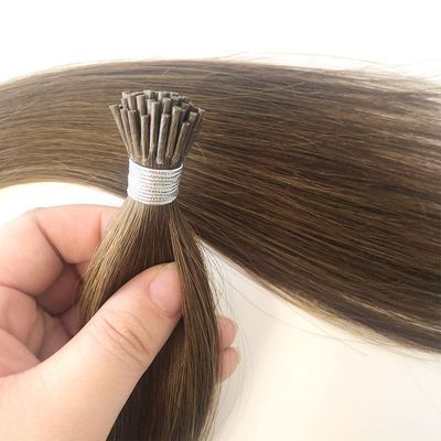 Remy Cheveux humains 12 pouces 30 pouces Noir kératine I pointe Extension de cheveux pour Itip-2405021