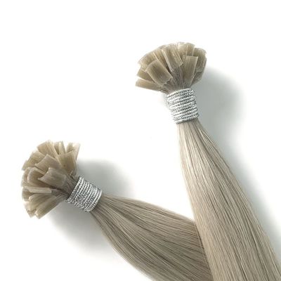 Cheveux humains vierges à double traction Keratin U Tip Extension de cheveux uniquement pour les spécialistes du cheveu