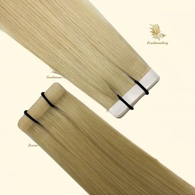 Cheveux Remy de qualité 100% cheveux humains vierges soyeux, double bande dessinée droite, en extensions