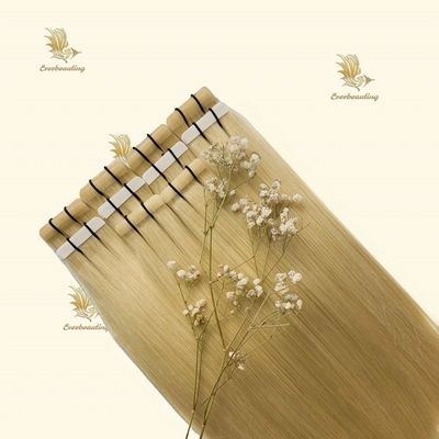 Cheveux Remy de qualité 100% cheveux humains vierges soyeux, double bande dessinée droite, en extensions