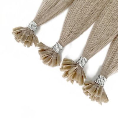Pas de perte de cheveux et double traction de cheveux rémy kératine U Extension de pointe de cheveux pour les cheveux teints