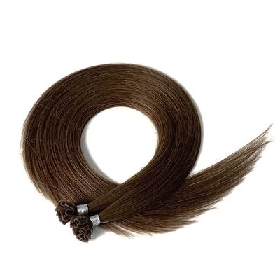 Pas de perte de cheveux et double traction de cheveux rémy kératine U Extension de pointe de cheveux pour les cheveux teints