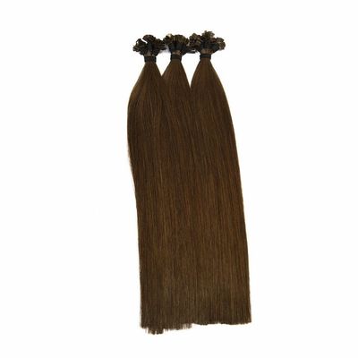 Payement complet Noir Pointe plate Extensions de cheveux 6-40 pouces Cheveux russes Prêt à 18 pouces