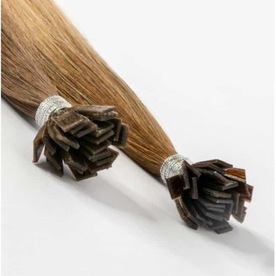 Les fournisseurs d'extensions de cheveux à kératine à pointe plate intacte de cuticule avec rapport de double traction des États-Unis