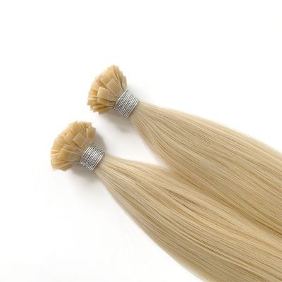 Les fournisseurs d'extensions de cheveux à kératine à pointe plate intacte de cuticule avec rapport de double traction des États-Unis