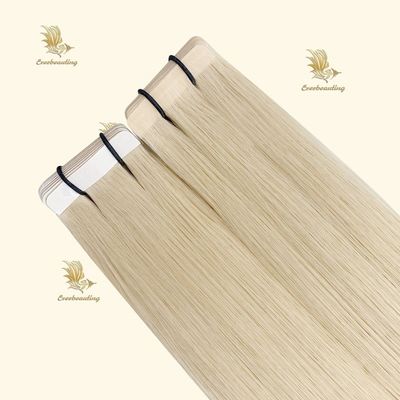 Personnalisez les extensions de cheveux de luxe Blonde Ombre Double Tape pour le salon de coiffure
