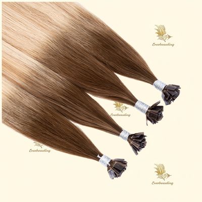 Cheveux slaves Pointe plate Extensions de cheveux Pas de problème Paiement initial Grade professionnel