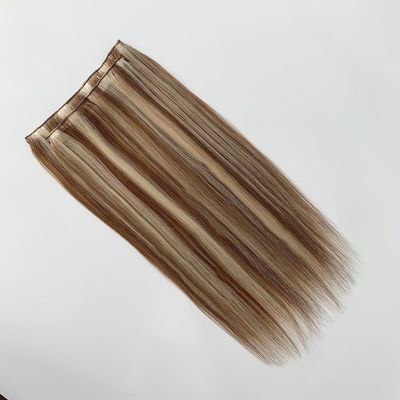 Clip dans les extensions de cheveux 100% humain crus Indiens Clip dans les cheveux sans perte de teinture