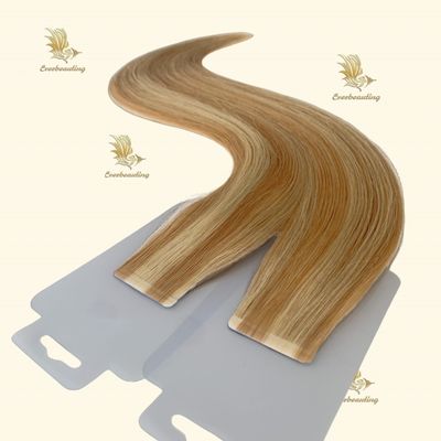 14-28 pouces de ruban rouge vierge russe dans les extensions de cheveux humains pour une application facile