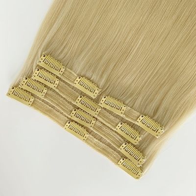 Extension de cheveux double dessiné vrai vierge crue naturel Remy Cheveux humains 20 pouces brésilien