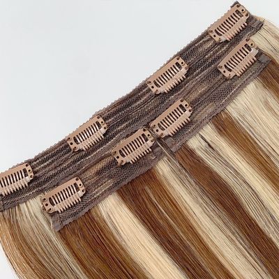 100g/pc 20 pouces Grade 13A Double clip dans l'extension de cheveux pour les femmes blanches
