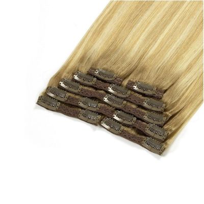 100 g/pc Remy humain Double clip de dentelle en extension de cheveux clip de cheveux brésilien