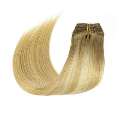 100 g/pc Remy humain Double clip de dentelle en extension de cheveux clip de cheveux brésilien