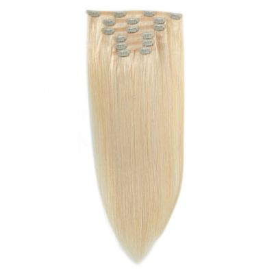 100 g/pc Remy humain Double clip de dentelle en extension de cheveux clip de cheveux brésilien