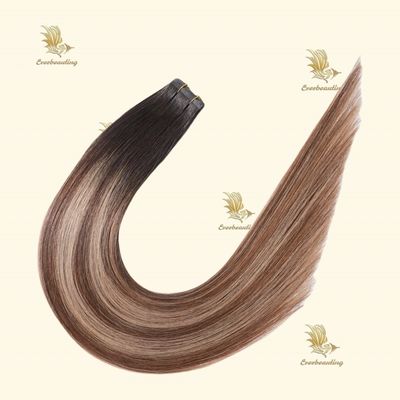 0.200kg Package Poids brut 2024 Invisible Genius Tape dans les cheveux humains Extension 7,5*70cm