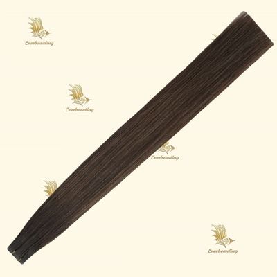 Double bande de cheveux Remy dans les extensions de cheveux en bande de texture droite/bodywave-240428