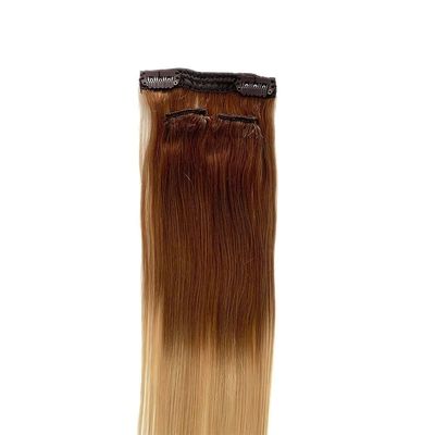 Clip de cheveux Remy humain 100% russe Ins Bodywave Texture à l'extension de cheveux humains vierges