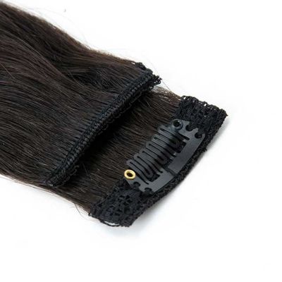 Straight 18 pouces et 20 pouces Indiens bruts clip de cheveux dans le style d'extension de cheveux droit