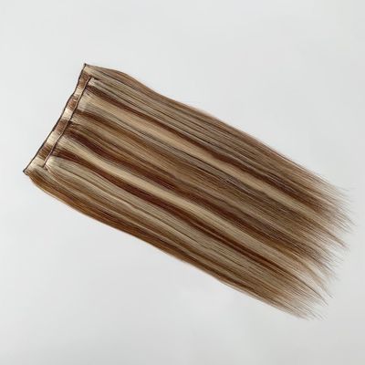 Straight 18 pouces et 20 pouces Indiens bruts clip de cheveux dans le style d'extension de cheveux droit
