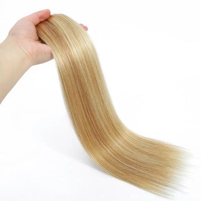 Cheveux supérieurs 20 pouces Couleur claire Remy Clip Ins Cheveux humains Extensions fournisseur Dyeable