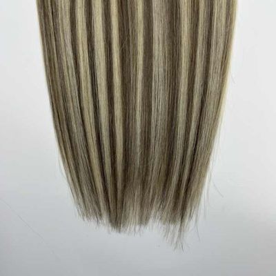 Qingdao sur mesure Demande 100% Remy Chinois Cheveux Humains Clip en PU sans couture dans les cheveux