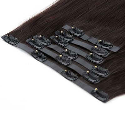 Cheveux humains Véritables coupe-cheveux européens Double dessiné Cheveux Remy colorés