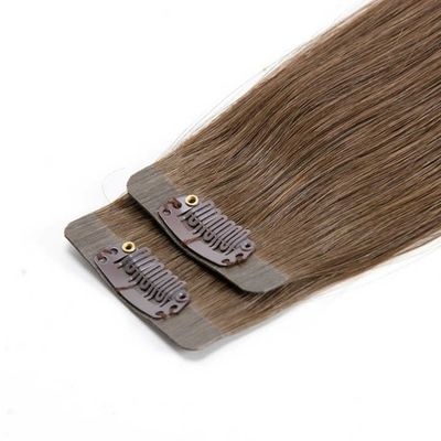 Des extensions de cheveux vietnamiennes sans couture avec des clips de style pré-liés et un tangle