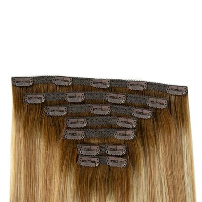 50.00cm * 8.00cm * 3.00cm Taille de l'emballage Clip de cheveux humains en extensions