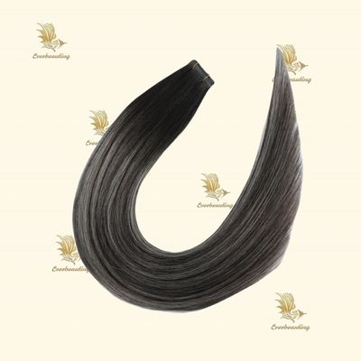 Les extensions de beauté en bande dans les extensions de cheveux 100 Remy cheveux humains avec une demande personnalisée