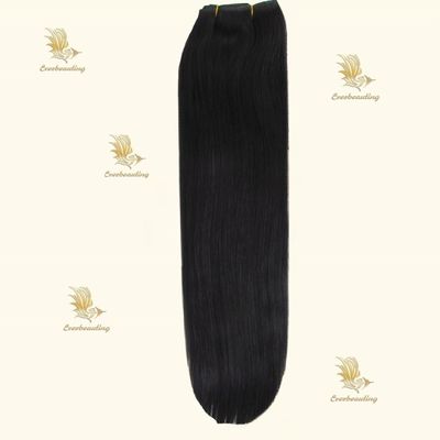 100 g/pc Cheveux humains vierges non transformés Rémy Russian Hair Lace Clip dans les extensions de cheveux