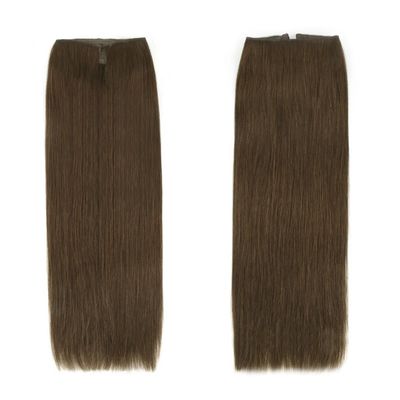 Fil de poisson droit en une seule pièce Extensions de cheveux Haloin avec volume et longueur teintables