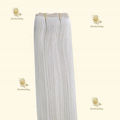 Cheveux blonds brillants Virgin Extensiones De Cabello 150g/pc Retour remboursement pendant 30 jours