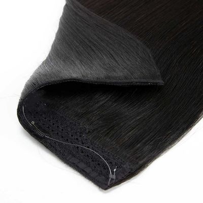 Une seule pièce de cheveux humains vietnamiens épais de haut en bas abordable Flip en extension de cheveux