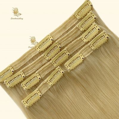 Clip de dentelle à double traction pour cheveux humains brésiliens dans les extensions de cheveux Coût d'expédition inclus