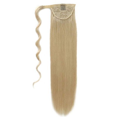 Enveloppe naturelle à double traction autour de cheveux de queue de cheval à corde à tirer avec délai de livraison estimé