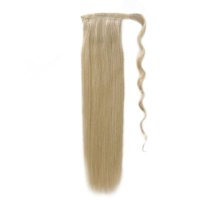 Enveloppe naturelle à double traction autour de cheveux de queue de cheval à corde à tirer avec délai de livraison estimé