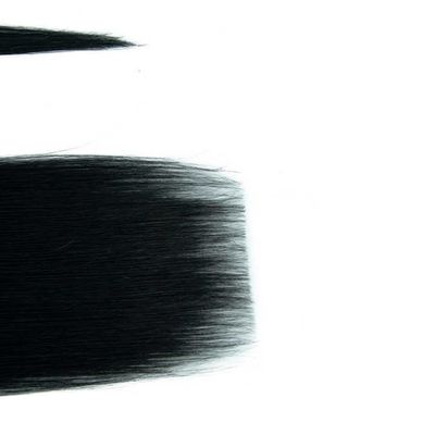 100% de cheveux vierges humains Remy queue de cheval extensions de cheveux personnalisés à portée de main
