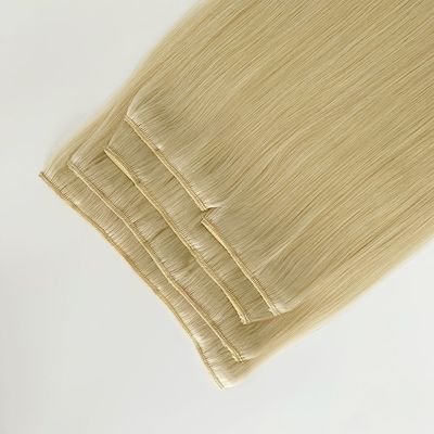 Paquet Poids brut 0,400 kg Clip classique dans les extensions de cheveux Double cheveux humains tirés