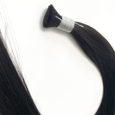 Rémy cheveux en vrac cuticule vierge russe aligné tresses de cheveux humains Extension HH-230830