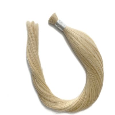 100% Remy Cheveux vierges indiens en vrac Produits blonds naturels hétérosexuels russes