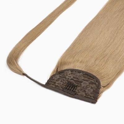 Cheveux Remy Brésilien bouclés enroulé autour de la queue de cheval Cheveux humains sans enchevêtrement