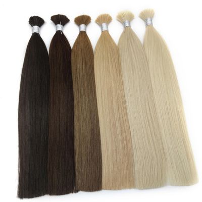 Les extensions de cheveux humains en vrac 100% vierge Remy Viêt-Nam