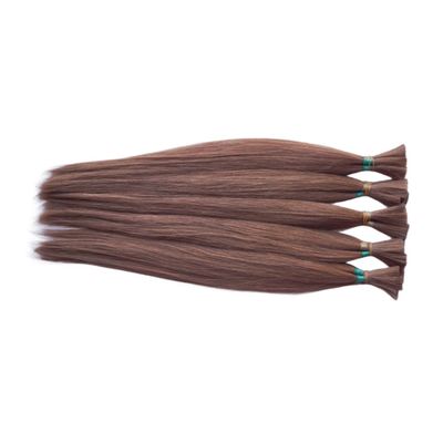 100 g/emballage de cheveux brésiliens cuticules alignées de cheveux vietnamiens bruts super doublés
