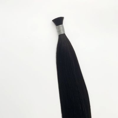 100 g/emballage de cheveux brésiliens cuticules alignées de cheveux vietnamiens bruts super doublés