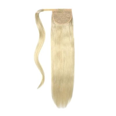Paiement intégral Cuticule vierge crue Cheveux alignés queue de cheval 10A 12A Grade naturel droit