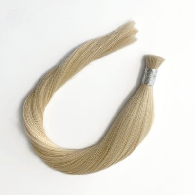 Cheveux humains en vrac Rémy non transformé Pas de tresses de cheveux pour votre entreprise d'extension de cheveux