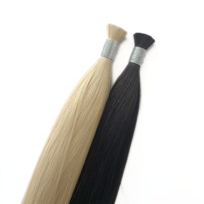 Les cheveux en vrac 231016 Vietnamiens Super double dessiné Blonde en vrac Extension de cheveux 60 613