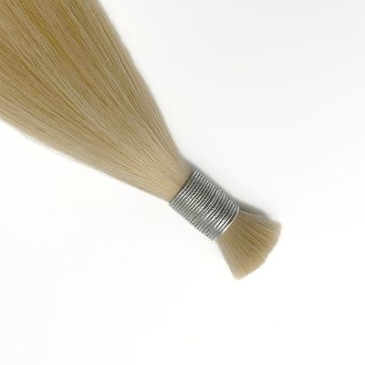 Les cheveux en vrac 231016 Vietnamiens Super double dessiné Blonde en vrac Extension de cheveux 60 613