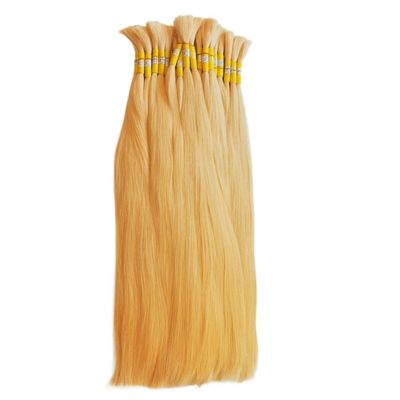 Paiement initial de qualité supérieure Viêt-Nam cheveux bruts en vrac 9c Vierge Blonde couleur extensions